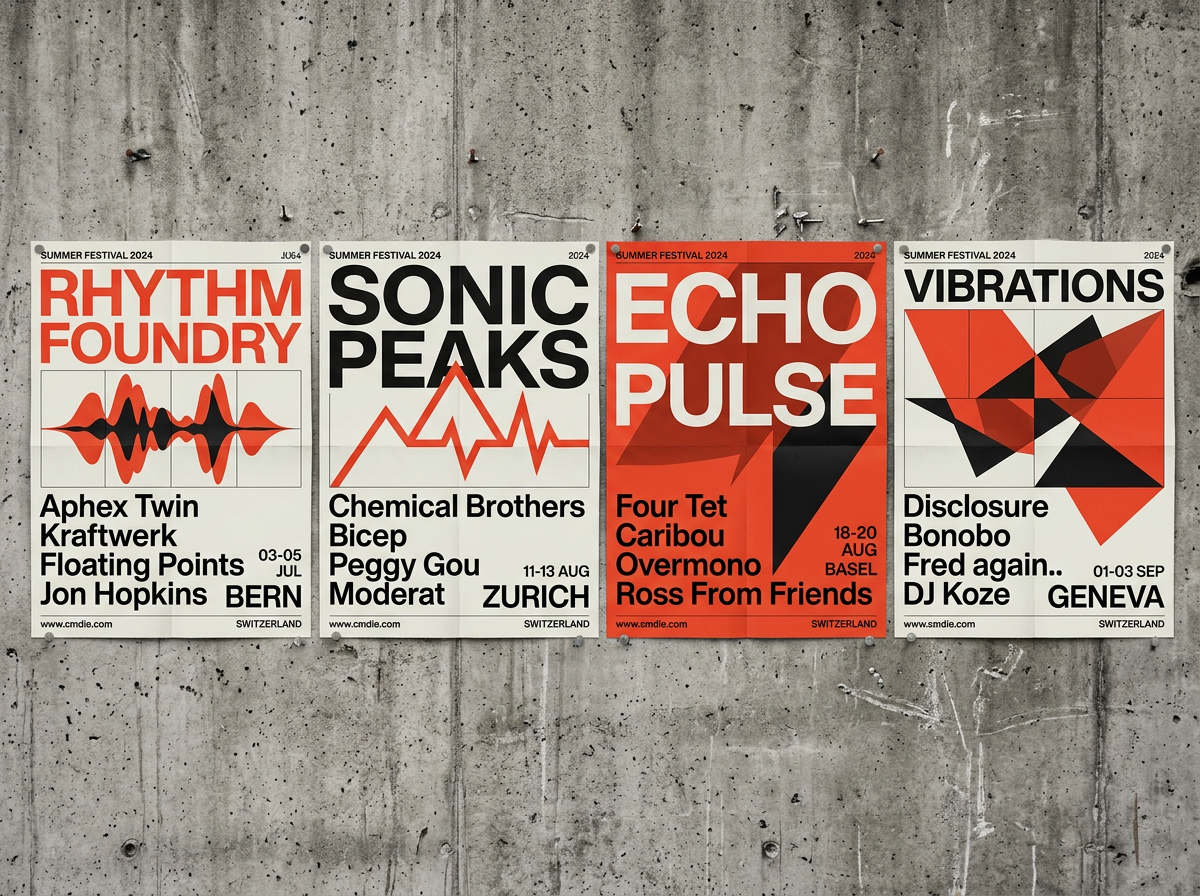 Northsound Festival poster series