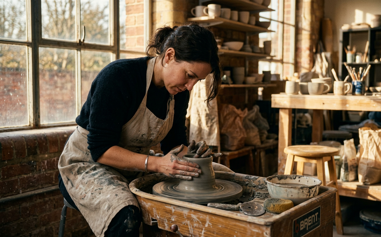 Still from Shaped by Hand documentary